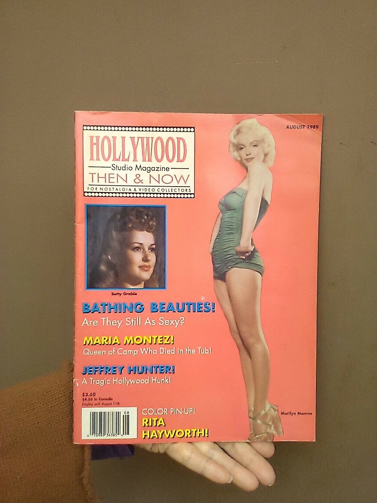 洋書 HUSTLER August 1989 Vintage August 1989 Hollywood Studio Magazine Then & Now | eBay