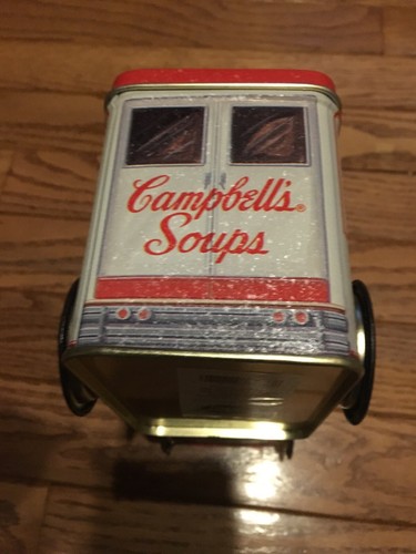 Vintage Campbell's Soup Company Truck Tin With Lid No.83