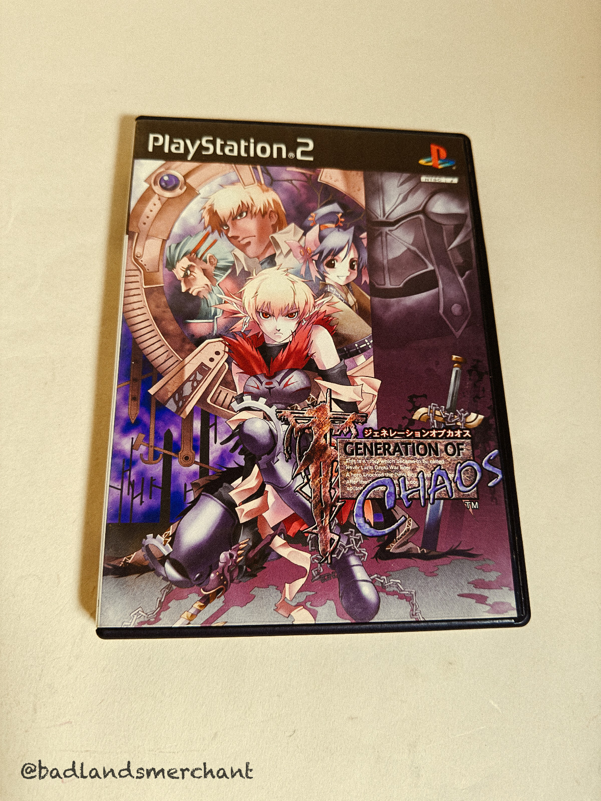 Generation of Chaos - PS2 Japan | eBay