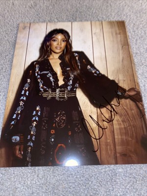 Mickey Guyton Signed Autographed 8x10 Photo Black Like Me Remember Her Name