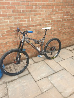Whyte g 150Mens mountain bike full suspension large it good condition 