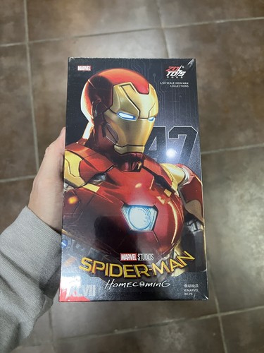 zd toys iron man MARK 47 ULTIMATE ARMOR XLVII spider-man