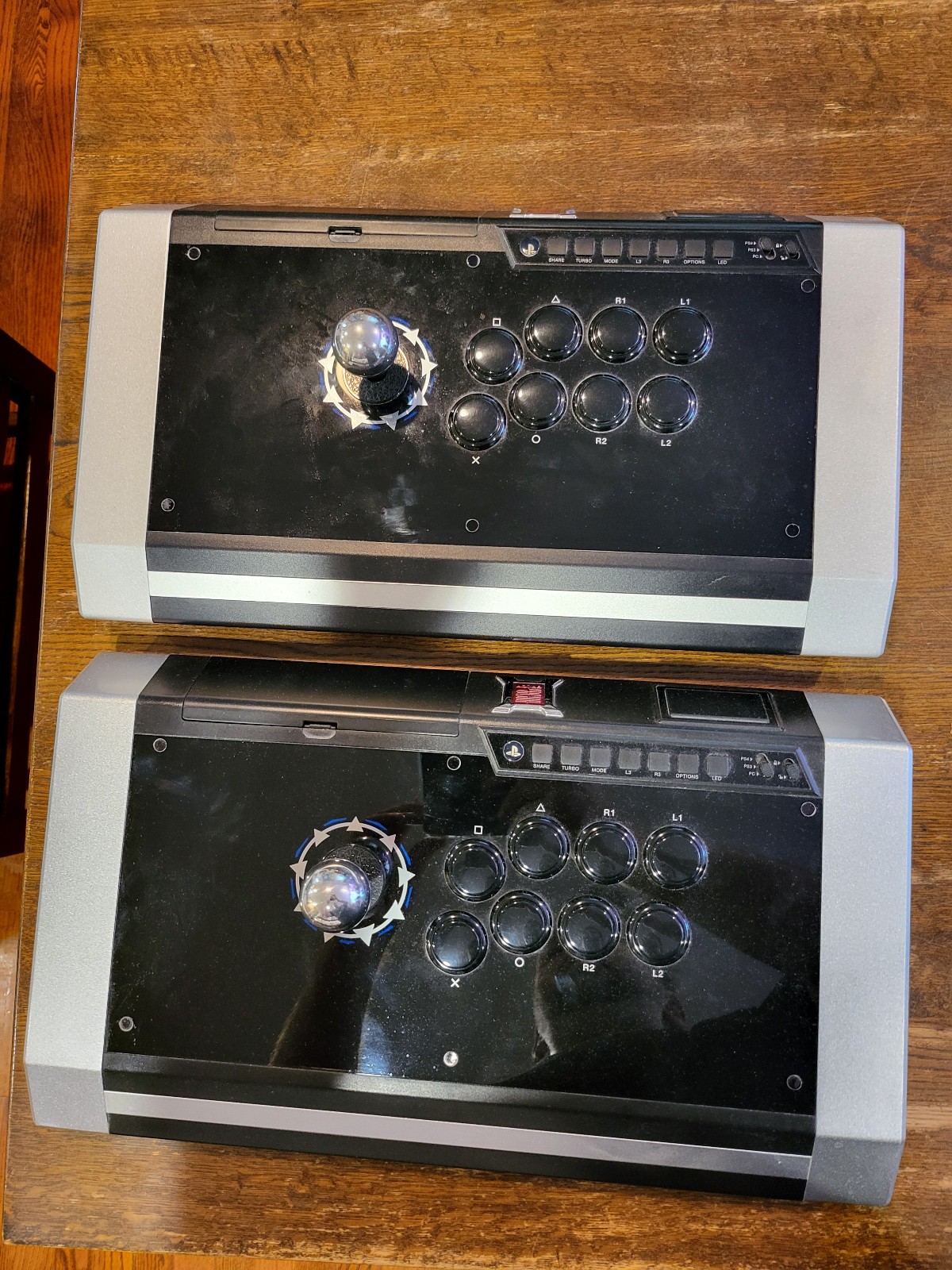 Pair of Qanba Obsidian ( Q3-PS4-01 ) USB Joystick for