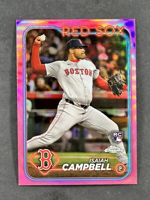 2024 Topps Chrome Pink Refractors, Choose Our Stock to Amplify Your Collection
