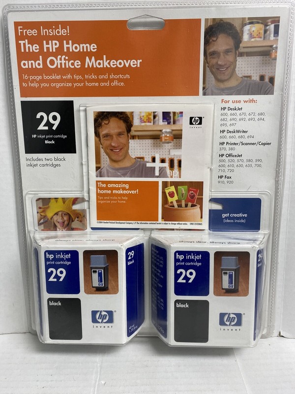 HP Home & Office Makeover 29 HP Inkjet Print Cartridge