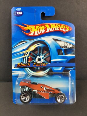 2006 Hot Wheels Shock Factor Brown Collector #196 Diecast Car NEW
