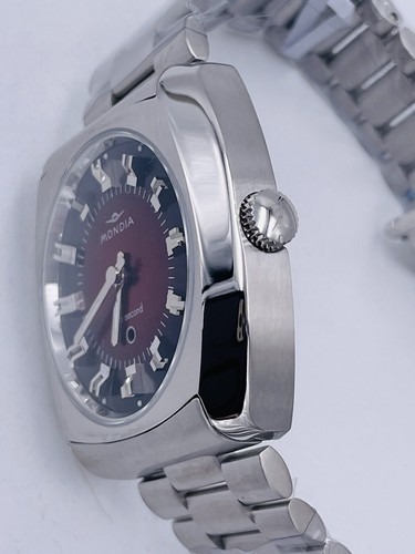 Pre-owned Mondia Watch  History Top Second Automatic 1 1/2in Mh04r/499 On Sale