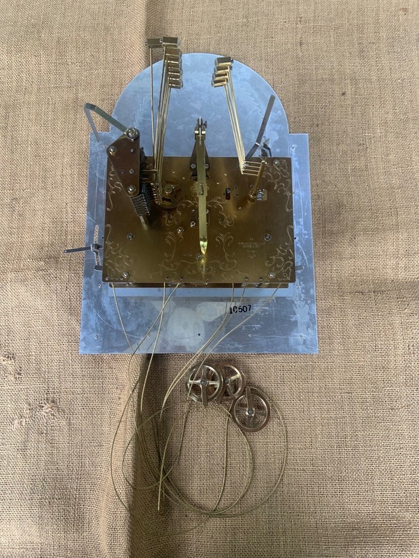 Grandfather  Pearl Clock Movement Germany 1161 -853A  114cm /60