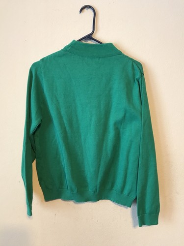 Pendleton L 100% Cotton Green Sweater