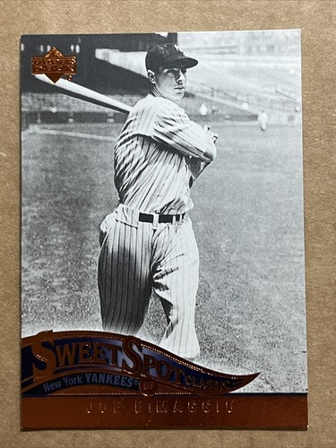 その他 Upper deck 2002 Joe DiMaggio Jersey Card 2002 Upper Deck Piece of History #39 Joe DiMaggio New York