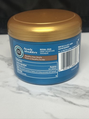 Head and Shoulders Deep Moisture Masque Conditioner Treatment  7.6 Fl Oz 1F