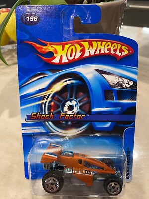 2006 Hot Wheels Collector No #196 SHOCK FACTOR Satin Copper w/Chrome ORUT5 Spoke