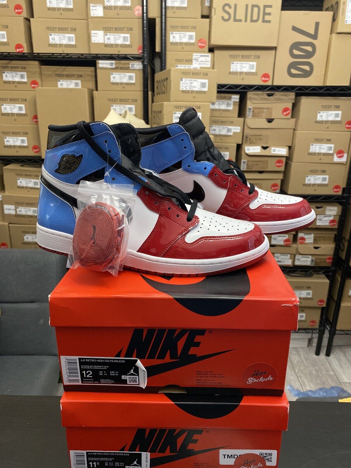 NEW Nike Air Jordan 1 Retro High Fearless UNC Chicago CK5666 NEW Nike Air Jordan 1 Retro High Fearless UNC Chicago CK5666