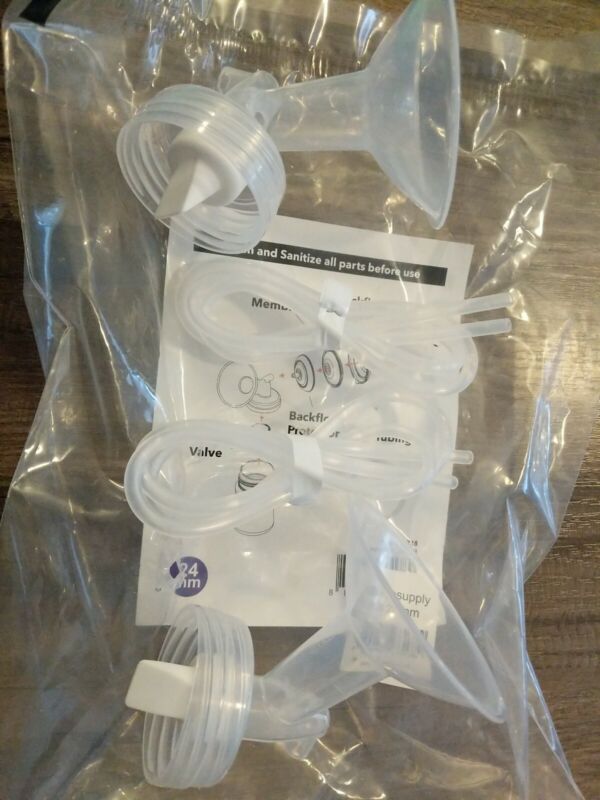  Double Pumping Kit for SPECTRA/Motif Breast Pumps, Mmodel 301Z18 (24mm) OPEN