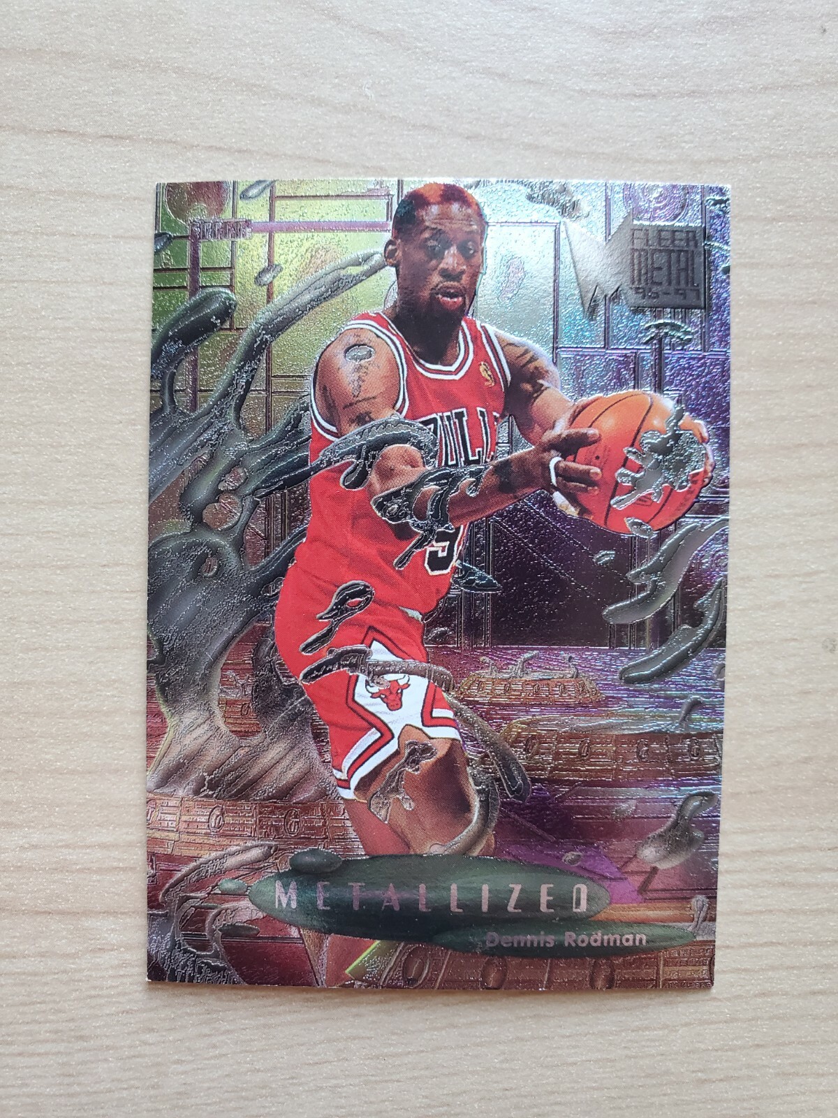 その他 NBA 50topps 1996-97#176dennis rodman+1sc NBA 50topps 1996-97#176dennis rodman+1sc