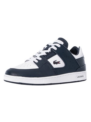 

Мужские кожаные кроссовки Lacoste Court Cage 123 1 SMA, синие, Синий, 745SMA0025042