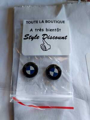 Logo BMW PERFORMANCE NOIR 11 Mm Sticker Cl&eacute; Embl&egrave;me Autocollant