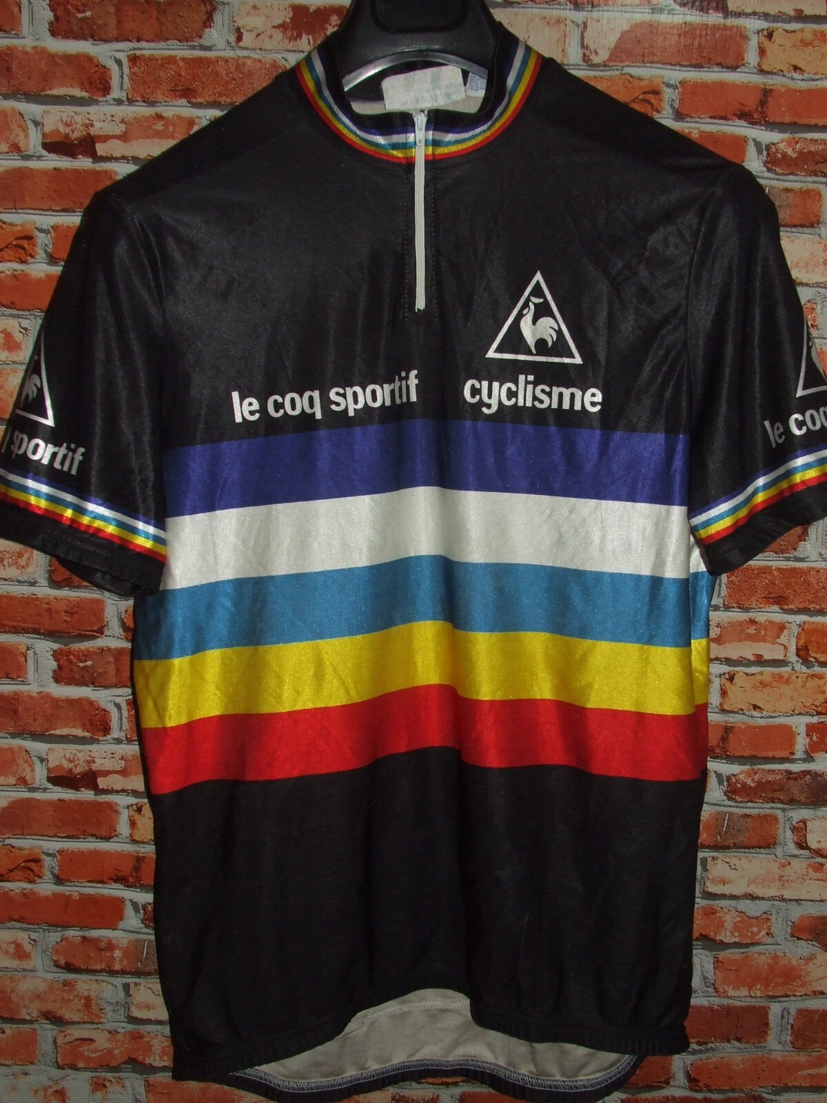 Le Coq Sportif Cycling Shirt Maillot Size XL | eBay