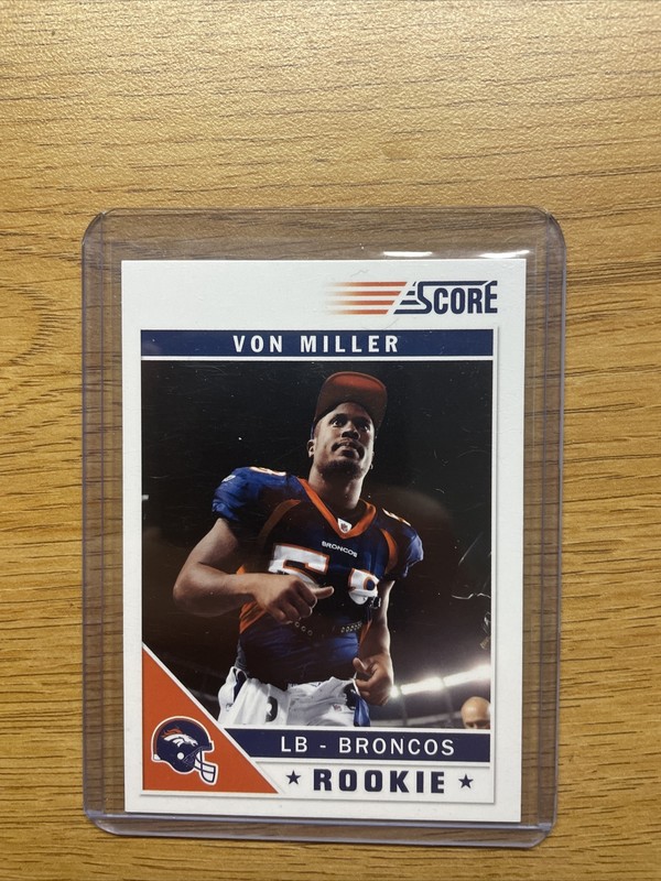 Von Miller Football Card Database Newest Products will be shown first in the results 50 Per Page