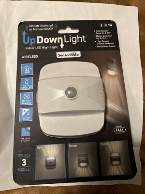 UpDown Wireless Motion-Sensing LED Light, Automatic Accent LED Light, Battery