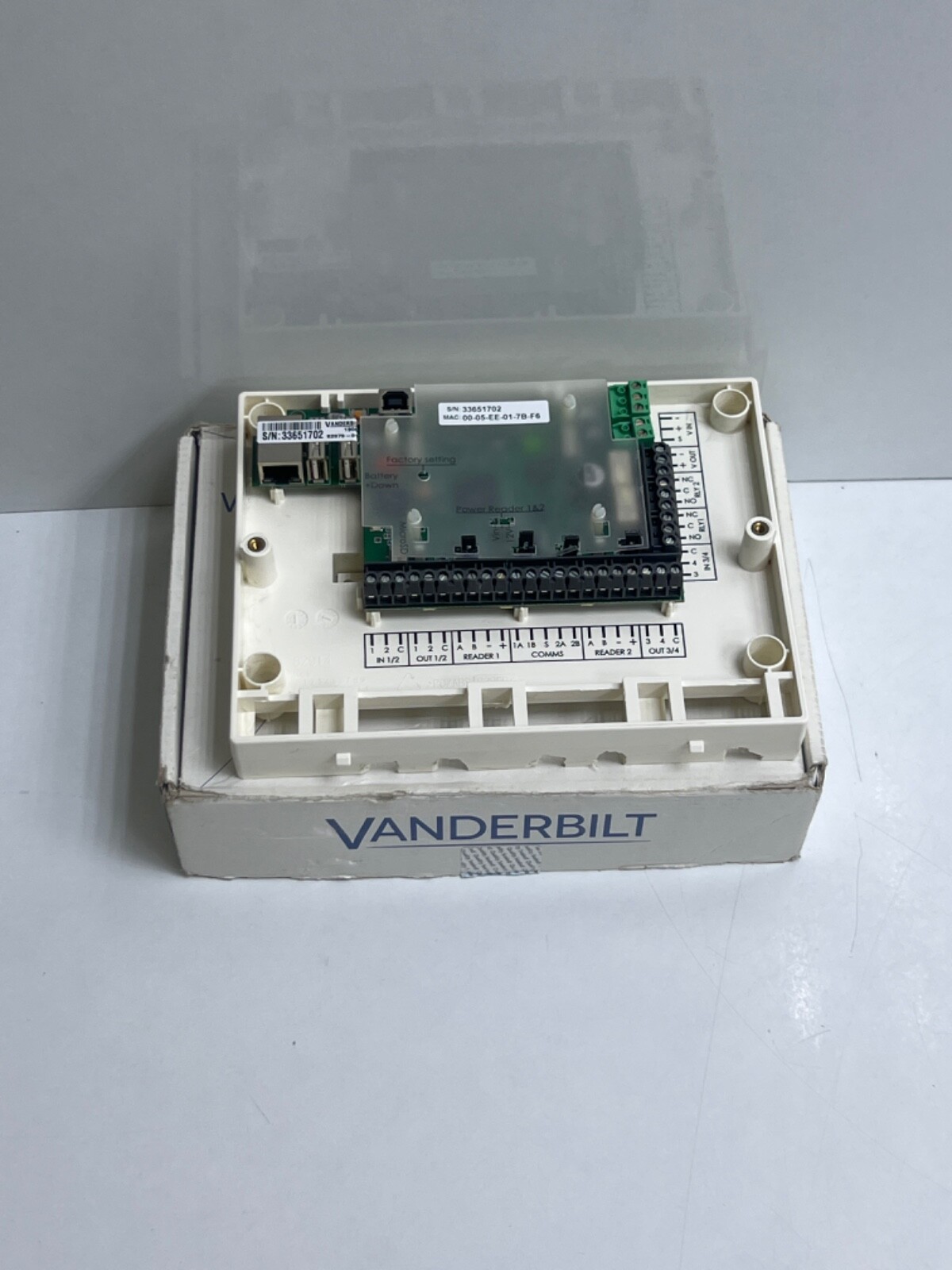 VANDERBILT ACC-AP SIPASS INTEGRATED IP DOOR CONTROLLER