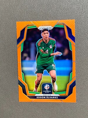 2023-24 prizm copa america Mexico Edson Alvarez orange /25