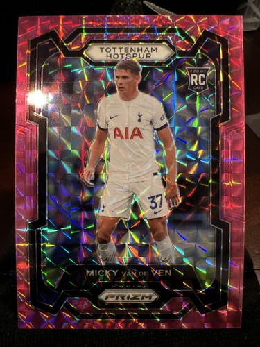 Micky Van De Ven 2023-24 Panini Prizm Pink Mosaic Parallel