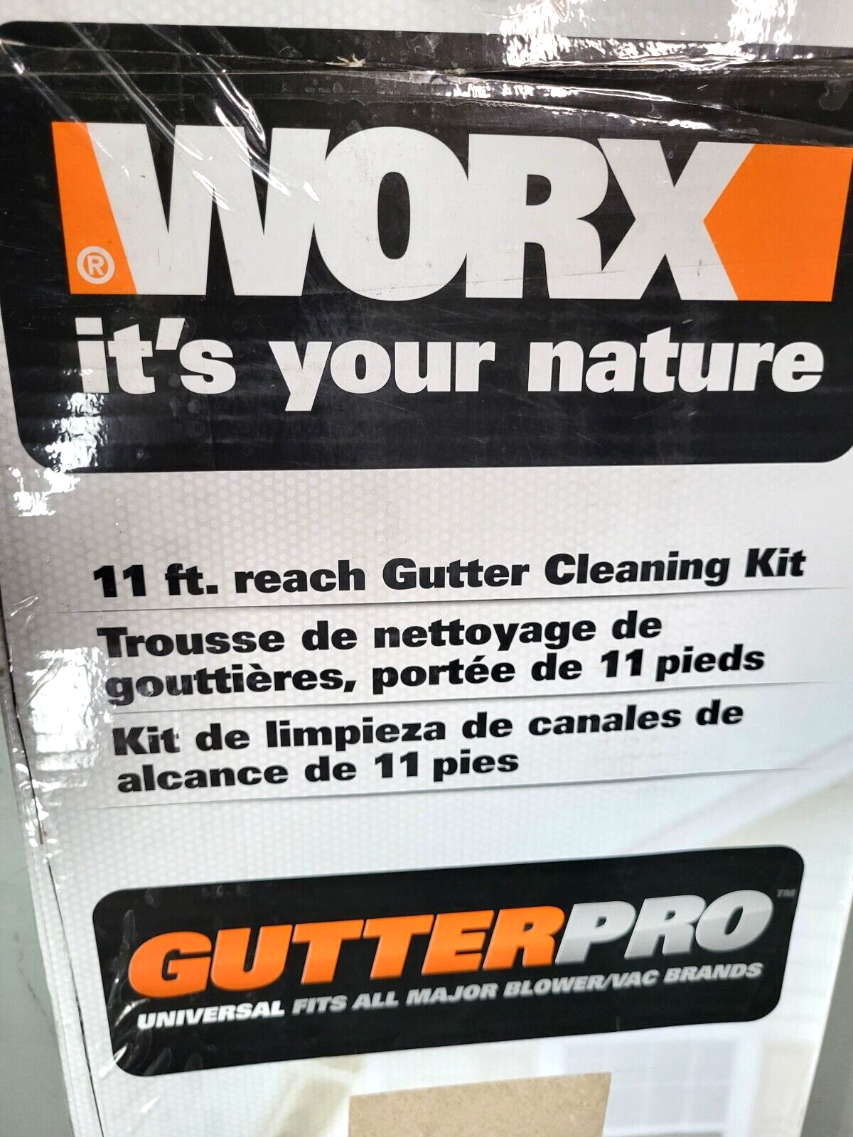 WORX WA4092 Universal Gutter Cleaning Kit for Leaf Blowers