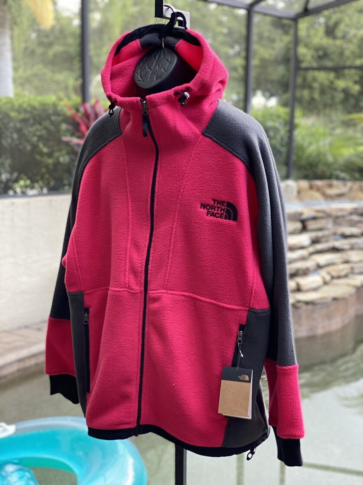 THE NORTH FACE 94 RAGE FLEECE HOODIE LARGE eBay