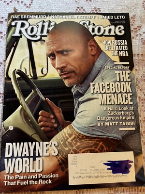 Rolling Stone Duane Johnson  The Rock  Magazine Issue 1311/1312 April 19-May 3, 