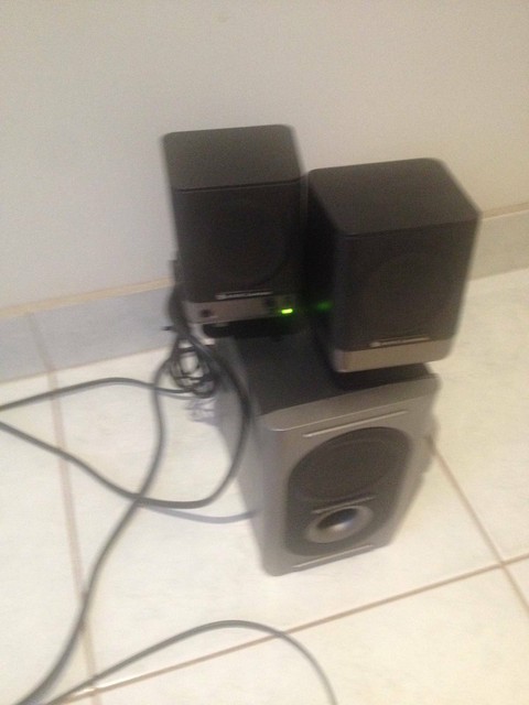 altec lansing amplified speaker system 221