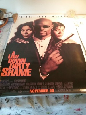 A LOW DOWN DIRTY SHAME MOVIE POSTER 2 Sided ORIGINAL Rolled 27x40  B2 -10