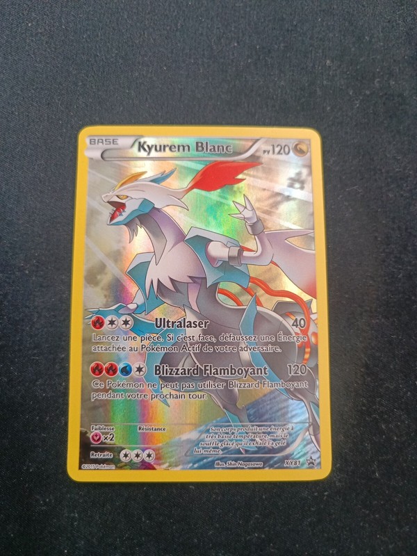 Carte Pokemon Kyurem Blanc Xy81 Full Art 