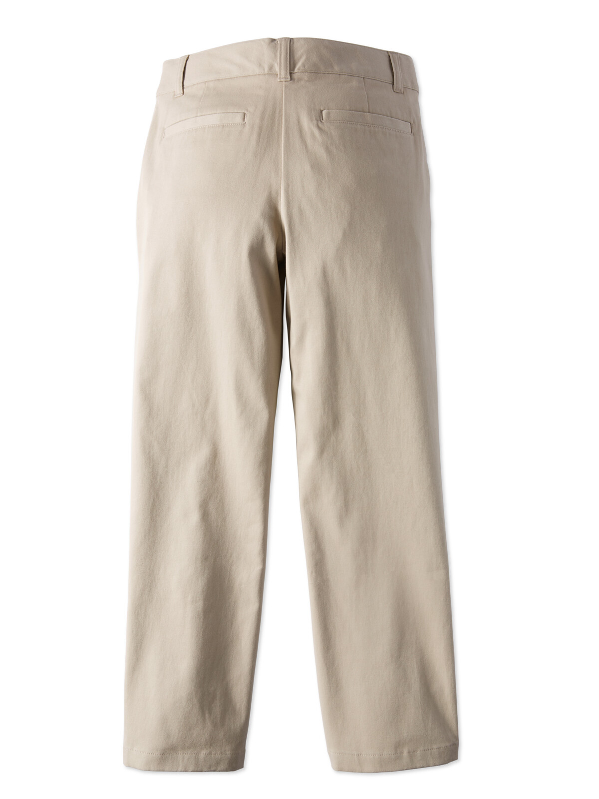 Girls Plus School Uniform Stretch Twill Straight Fit Pants