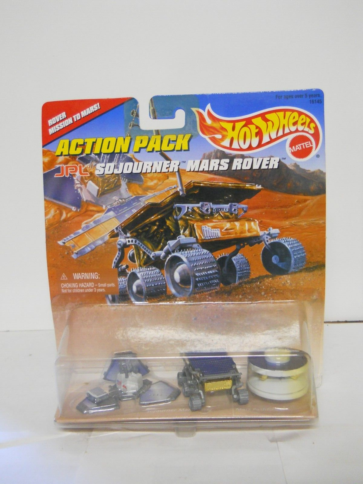 Action Pack Jpl Sojourner Mars Rover 1996 Mattel Toys