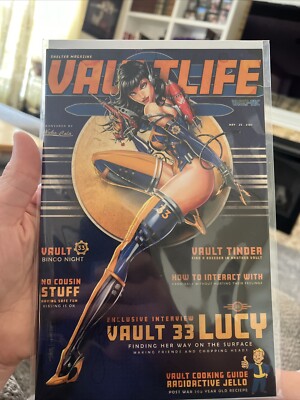 White Widow #3 Signed Jamie Tyndall Fallout Magazine Cover Absolute Comics COA
