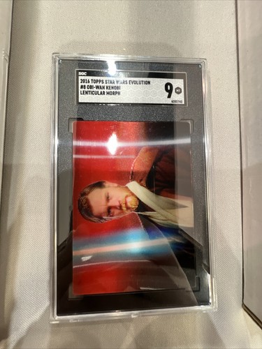 2016 star wars evolution obi wan lenticular morph sgc 9 | eBay
