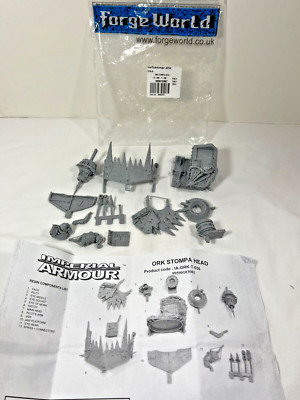 Warhammer 40K Ork Stompa Forgeworld Head OOP - NEW!