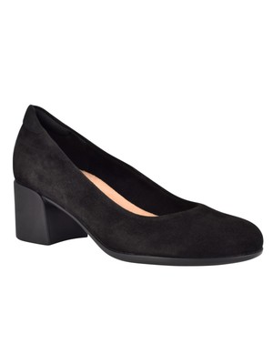 

Женские кожаные туфли-лодочки EASY SPIRIT черного цвета с поддержкой свода стопы без шнуровки, размер 7,5 м, Черный, SEELOISE