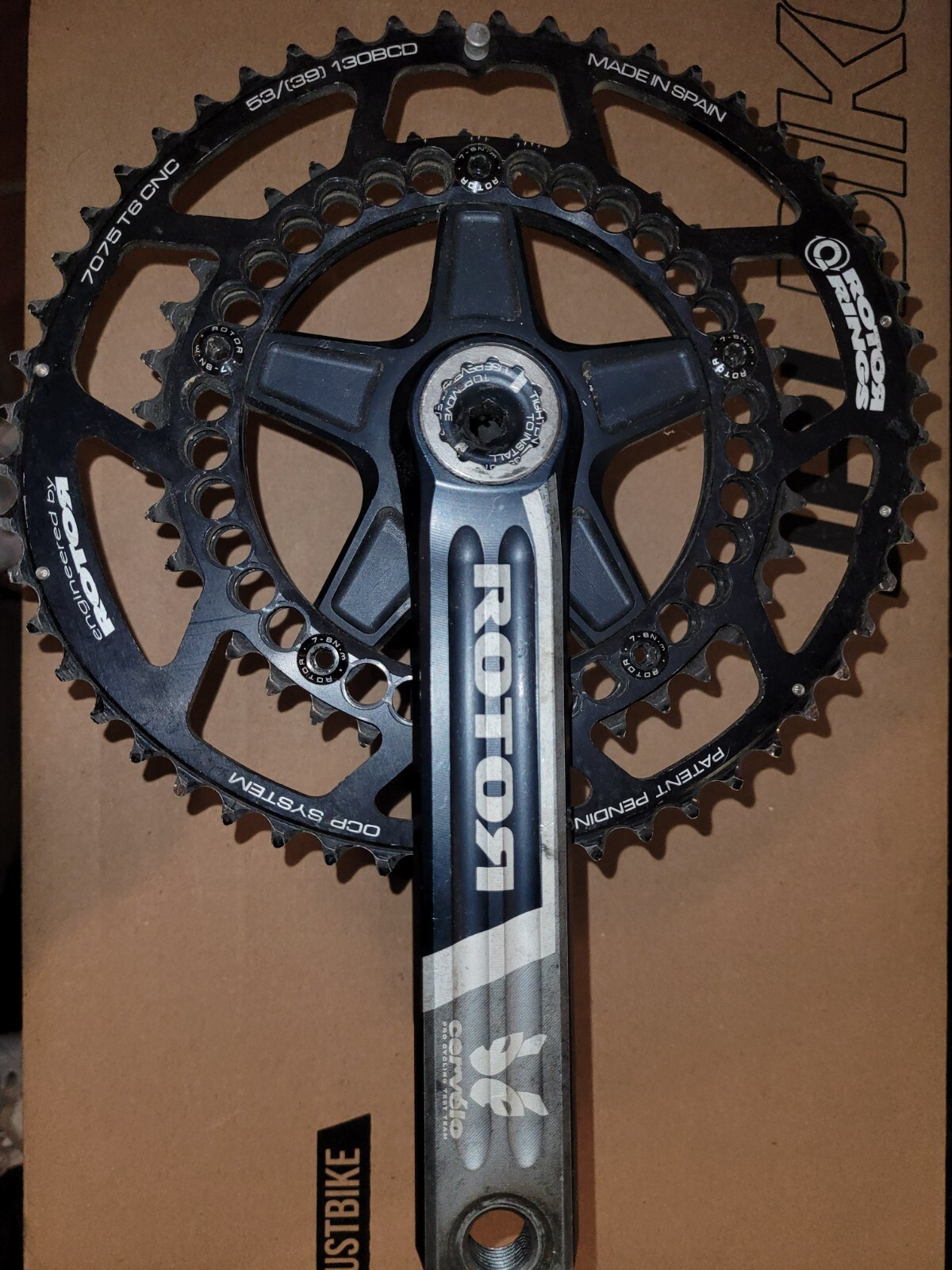 Sale】ローター ROTOR 3D CRANK 170mm CERVELO BB Light 専用 クランク