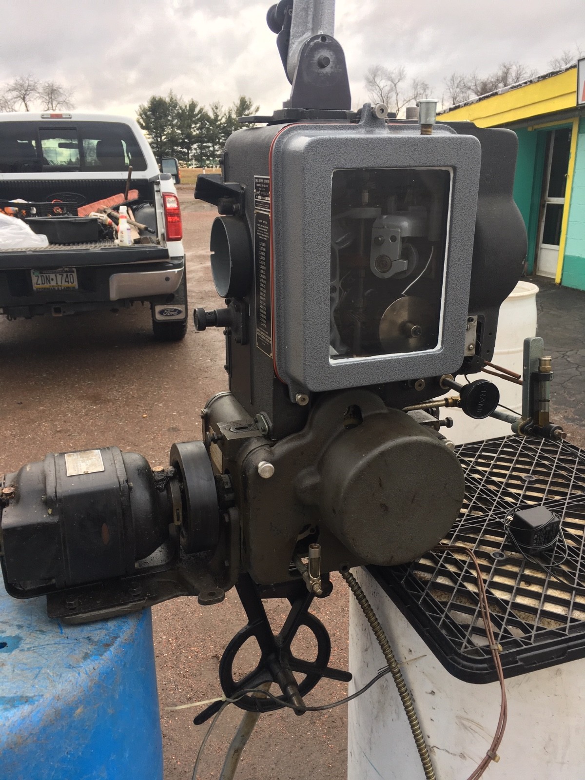 Vintage Drive-In Theater Simplex XL 35mm Projector