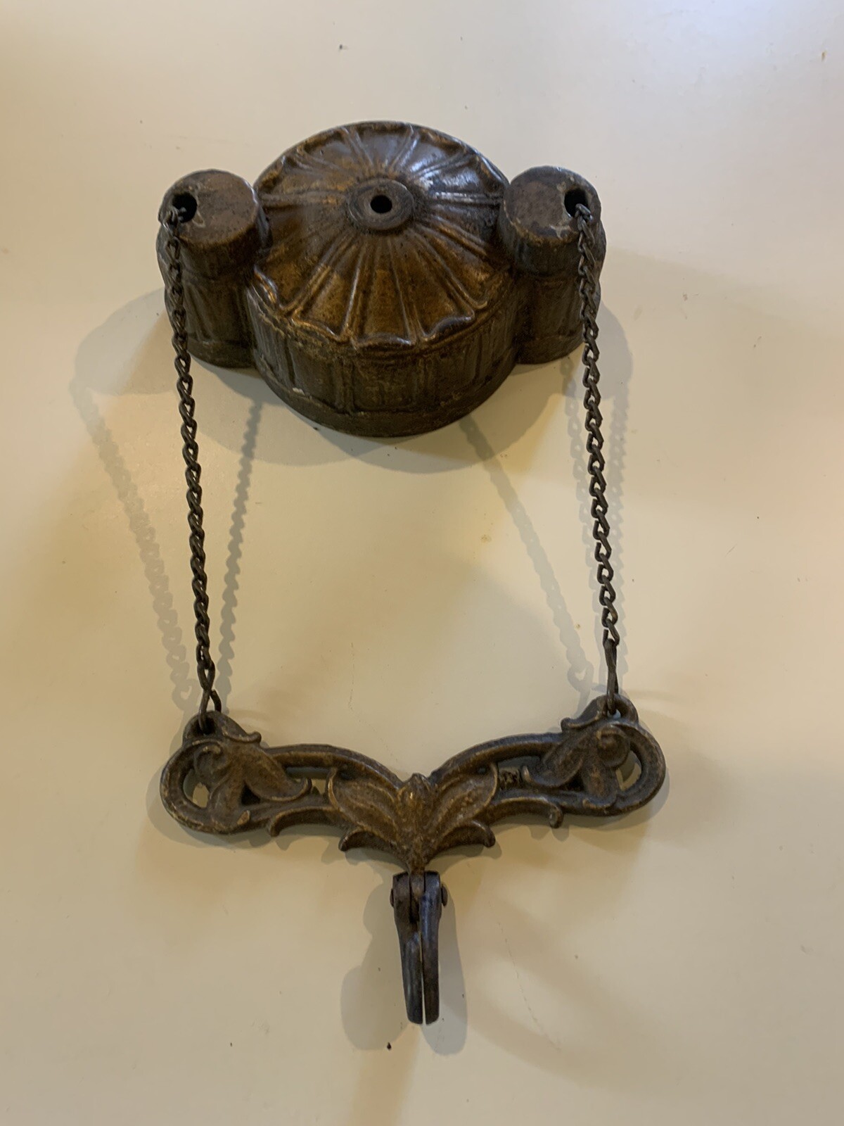 ALADDIN Ceiling Kerosene Oil Lamp Retractable Fixture Hanging Chain