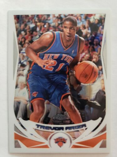 TREVOR ARIZA 2005 TOPPS CHROME ROOKIE CARD# 198. rookie card picture