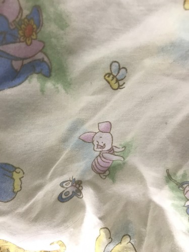 WINNIE THE POOH Fitted Crib Sheet ~ Disney Pooh Bear Tigger Piglet Friends