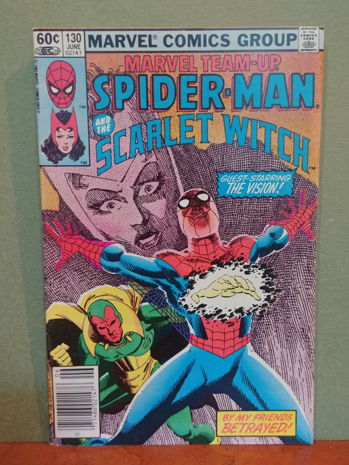 Marvel Team Up #130 1983 Spider Man & Scarlet Witch Vision 7.5 | eBay