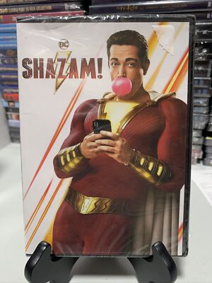 Shazam! (DVD, 2019) Zachary Levi DCEU Brand New!  Buy 3 Get 1 Free 