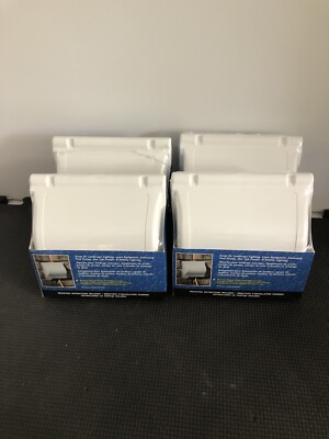 Lot Of 4 In-Use WeatherProof Cover Single Gang Horizontal White Cover E9UHWRN