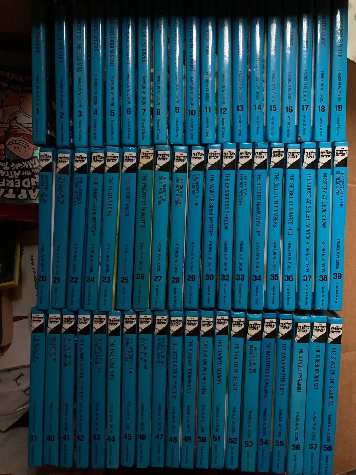 The Hardy Boys series 1-58 set Dixon HB/HC lot | eBay The Hardy Boys series 1-58 set Dixon HB/HC lot | eBay