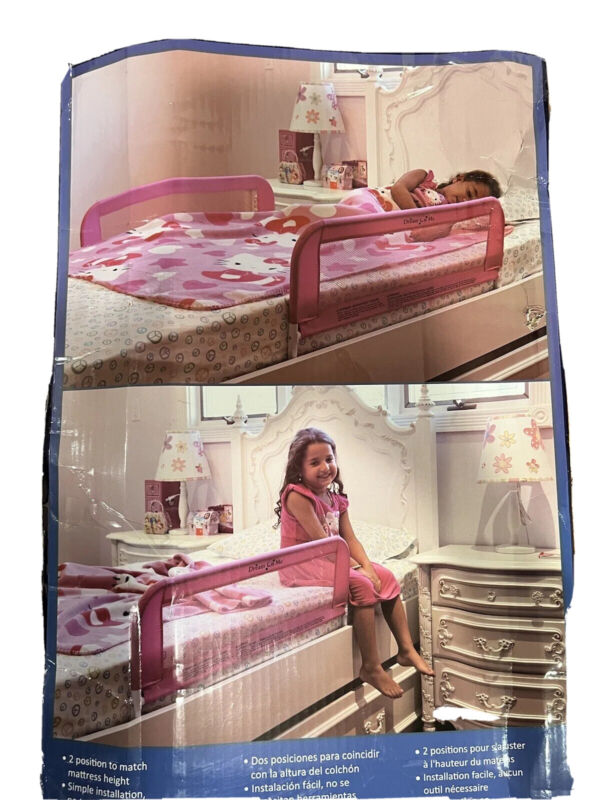 Dream On Me Hide Away Safety Bed Rails-Includes 2 Rails