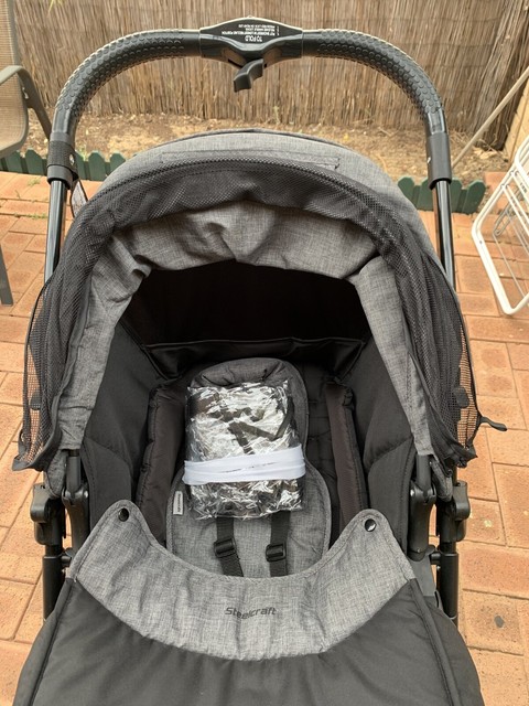 steelcraft accent reverse handle stroller